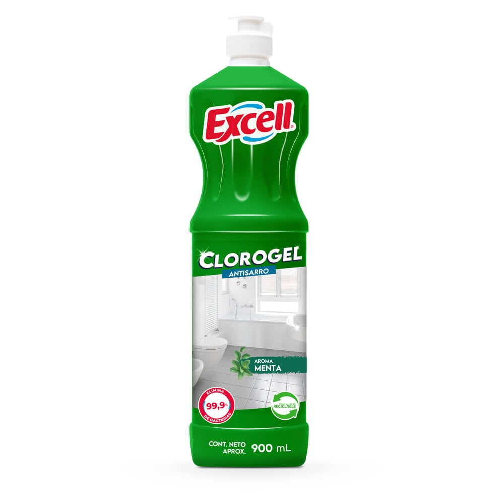 Cloro Gel Excell Anti Sarro Menta 900 ml