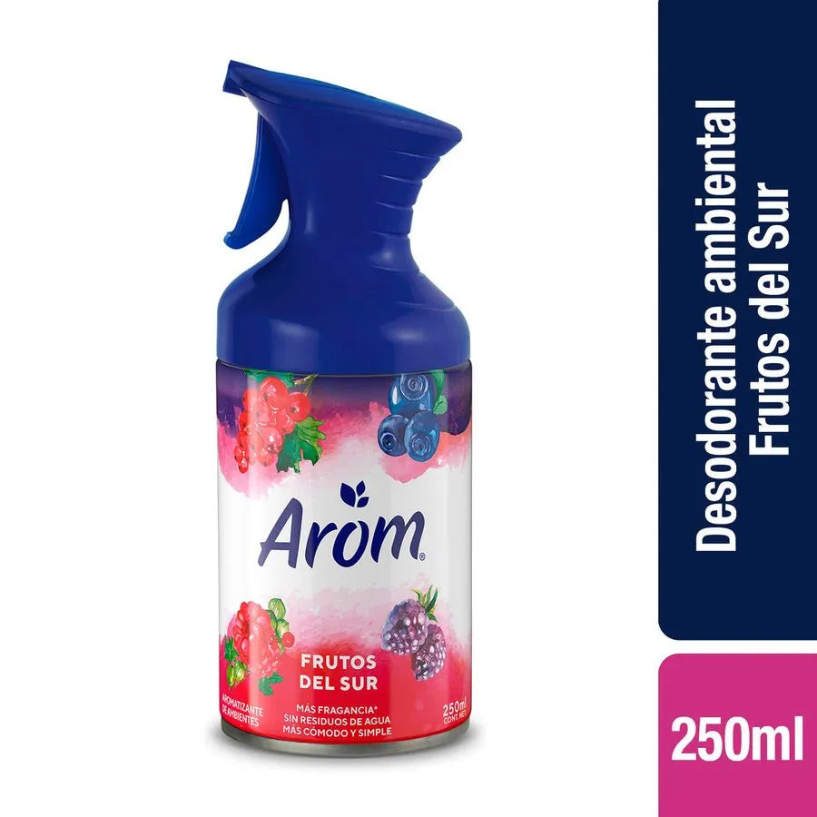 Desodorante Ambiental Aerosol Frutos del Sur Gatillo Lata, 250 ml