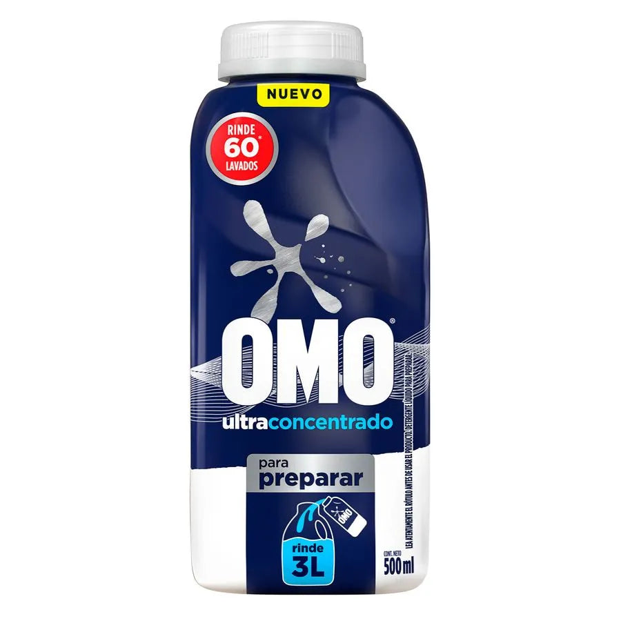Detergente Líquido Omo Ultra Power 500 ml