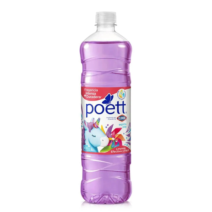 Limpiador de Pisos Poett Espiritu Play 900 ml
