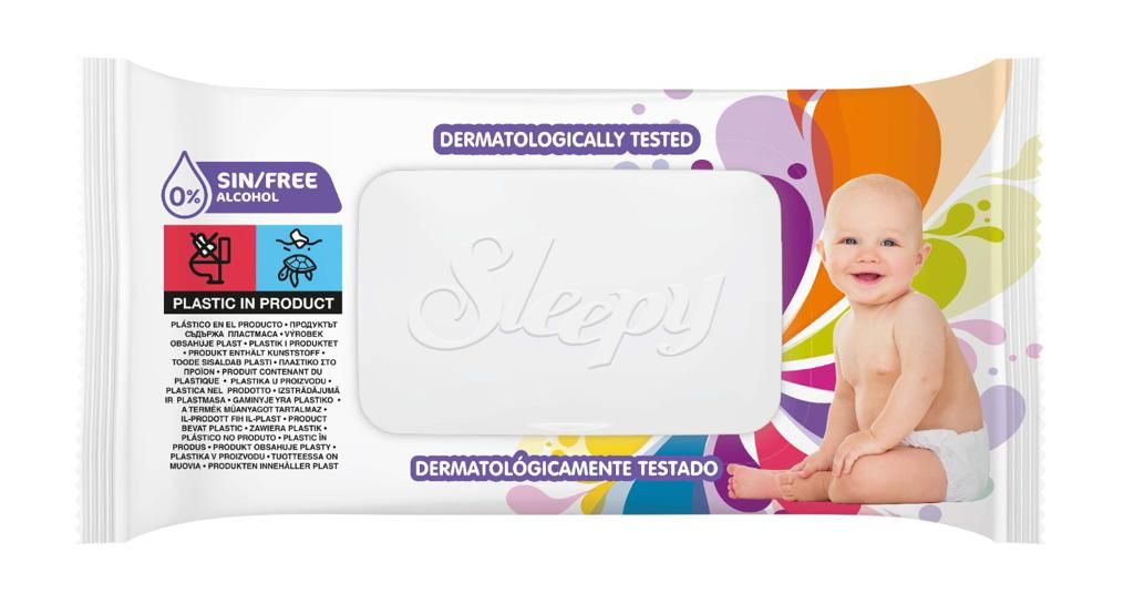 Toallitas Húmedas New Sleepy 80 Und