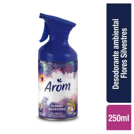 Desodorante Ambiental Aerosol Flores Silvestres Lata, 250 ml