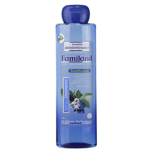 Shampoo Bio Familand Arandano Maqui Botella, 750 ml