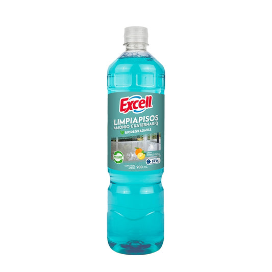 Limpiador Piso Desinfectante Excell Cítrico Frutal 900 ml