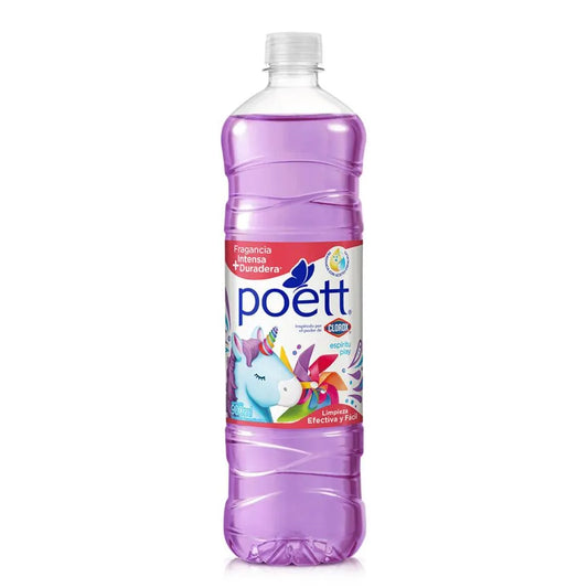 Limpiador de Pisos Poett Espiritu Play 900 ml