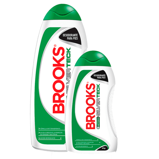 Talco para Pies Brooks 220 g + Talco 80 g
