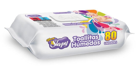 Toallitas Húmedas New Sleepy 80 Und